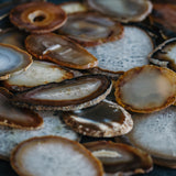 Agate Slice Naturally Warm