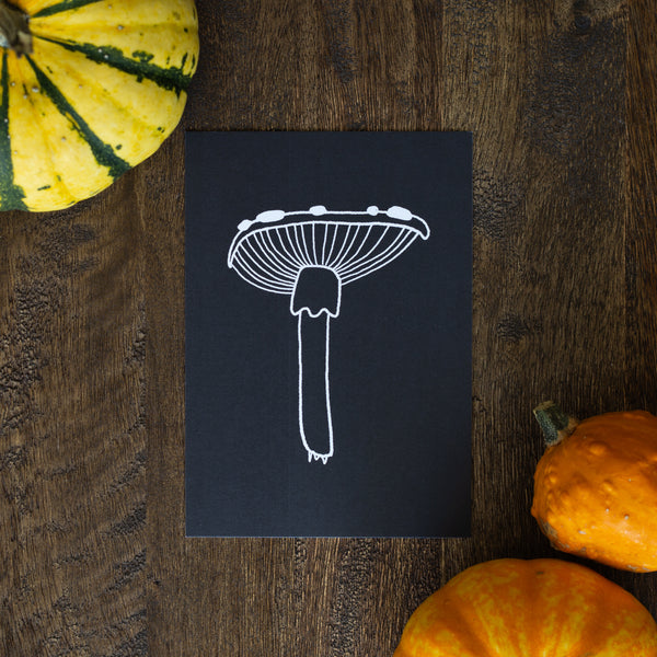 Postcard Mushroom