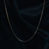 Figaro Necklace Gold Plated