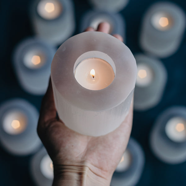 Tealight holder Dead Sea Salt